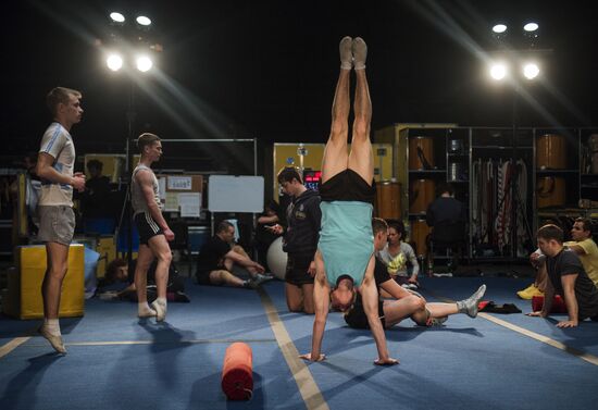 Cirque du Soleil Rus. Behind the scenes