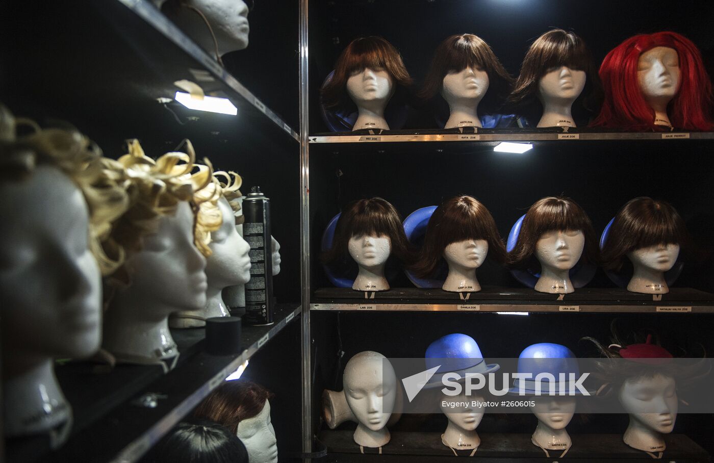 Cirque du Soleil Rus. Behind the scenes