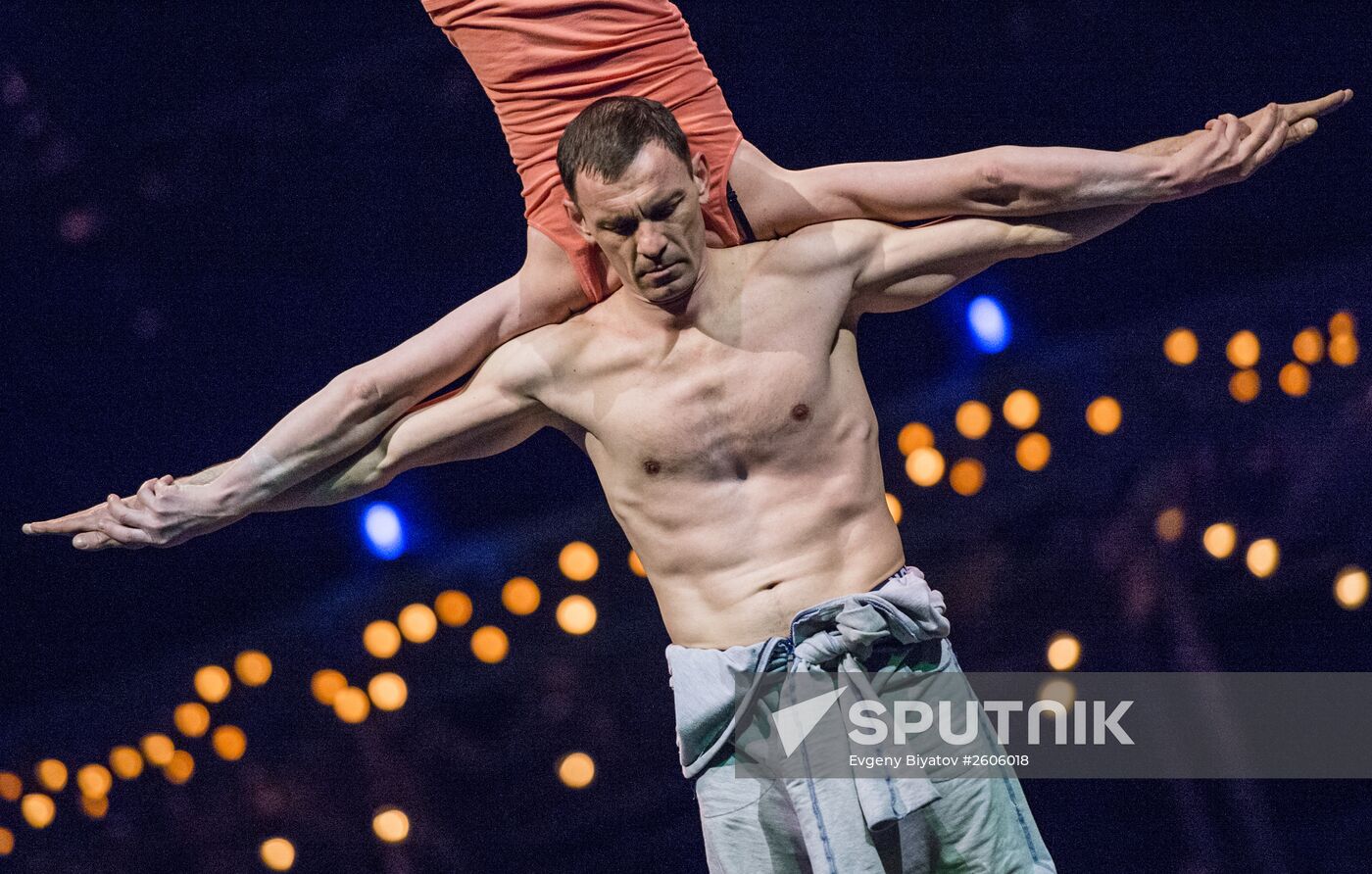 Cirque du Soleil Rus. Behind the scenes