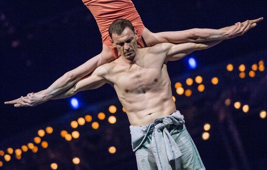 Cirque du Soleil Rus. Behind the scenes