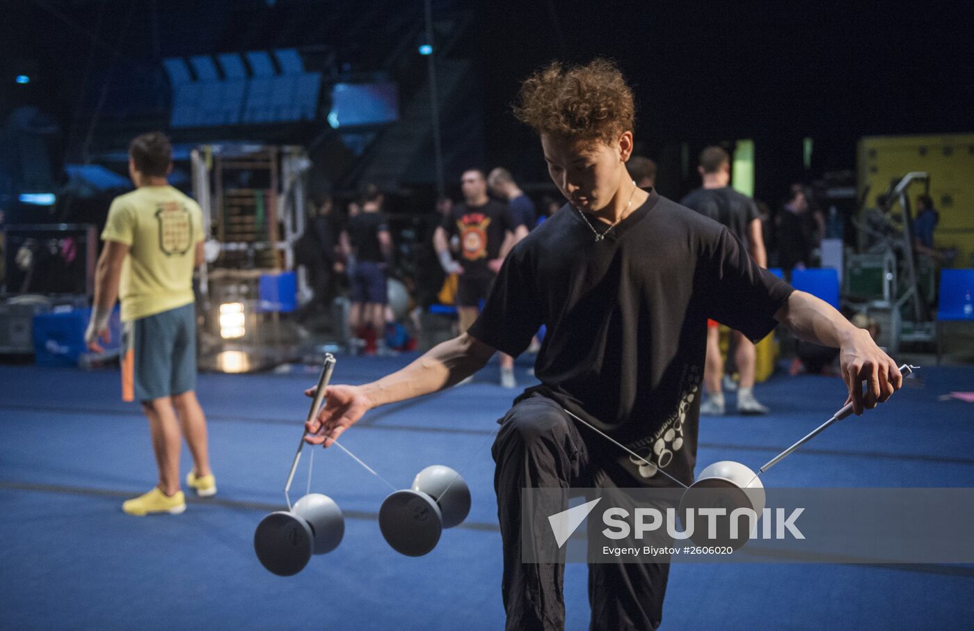 Cirque du Soleil Rus. Behind the scenes