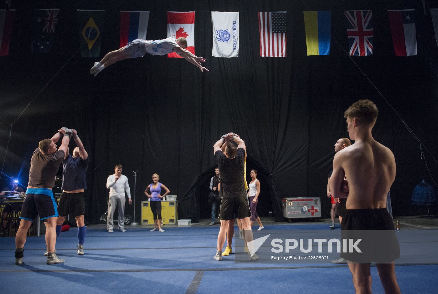 Cirque du Soleil Rus. Behind the scenes