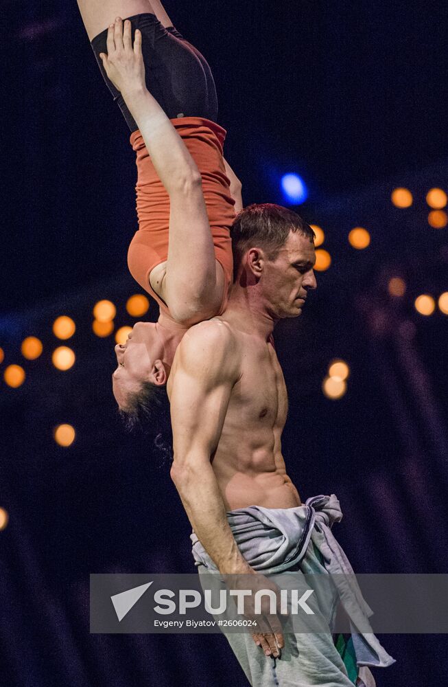 Cirque du Soleil Rus. Behind the scenes