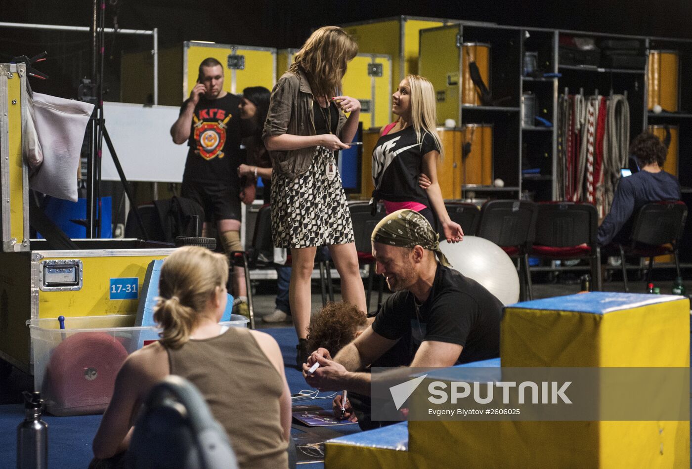 Cirque du Soleil Rus. Behind the scenes