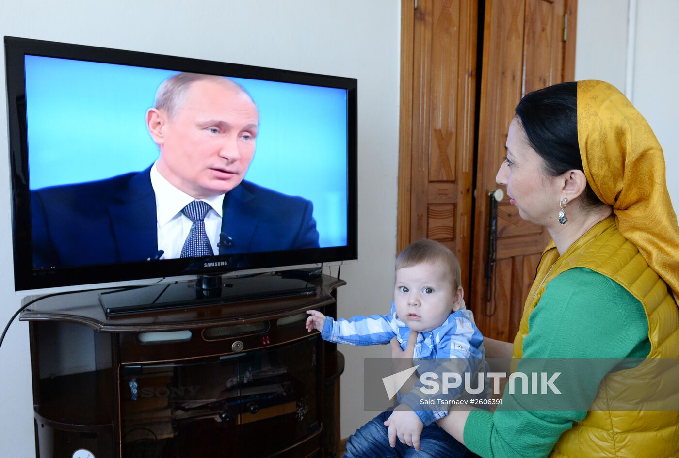 Broadcast of Direct Line with Vladimir Putin