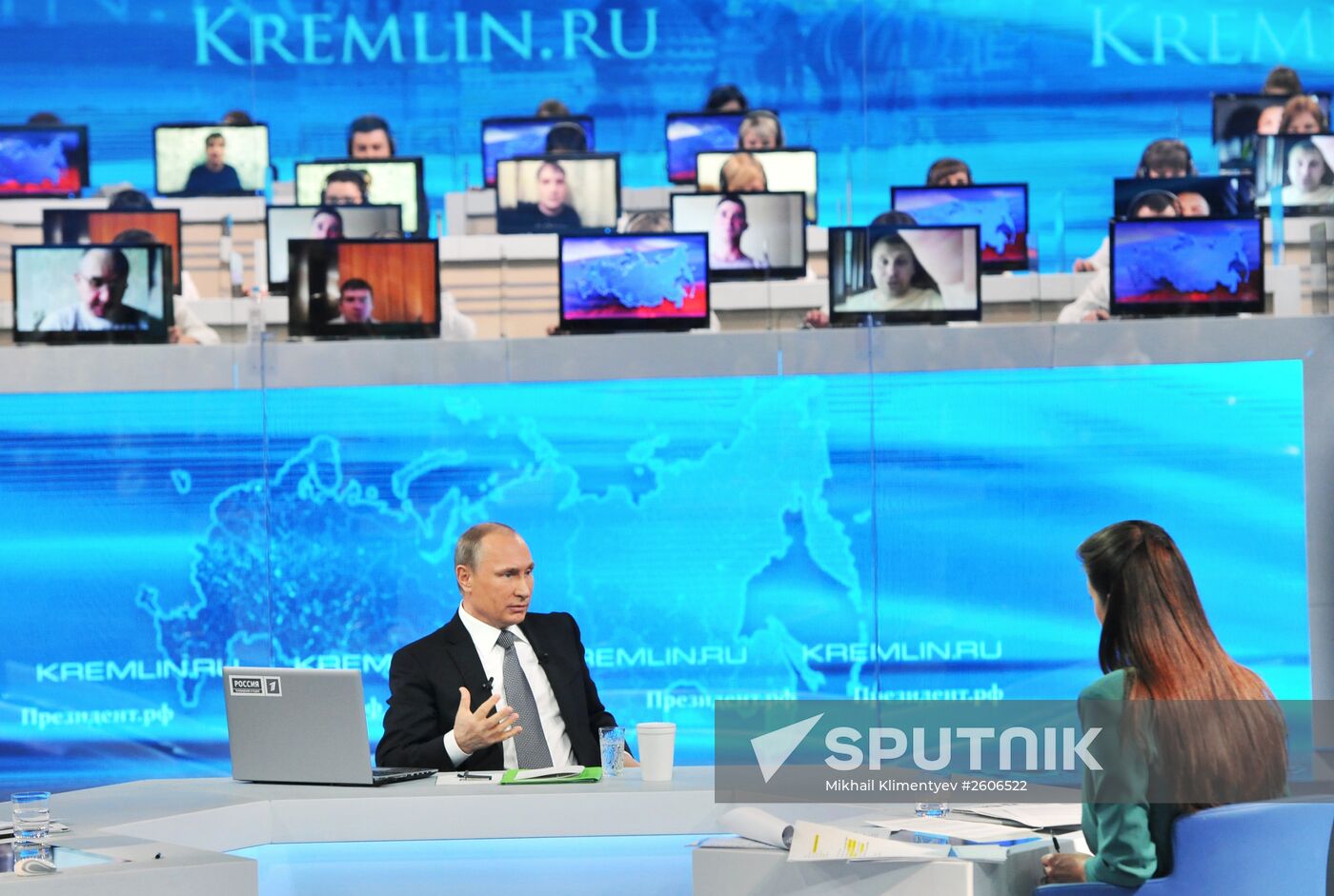 Direct Line with Vladimir Putin
