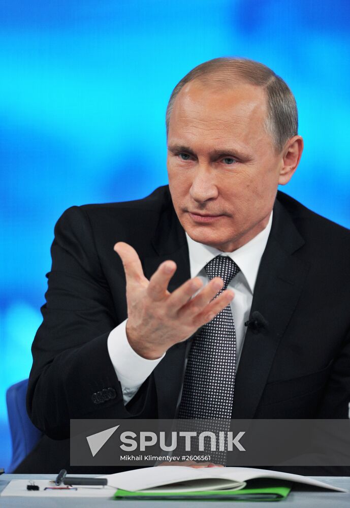 Direct Line with Vladimir Putin