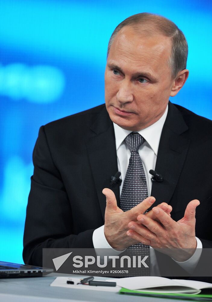 Direct Line with Vladimir Putin