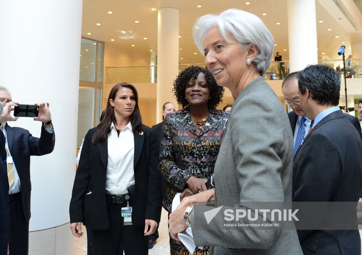 Press briefing by International Monetary Fund Managing Director Christine Lagarde