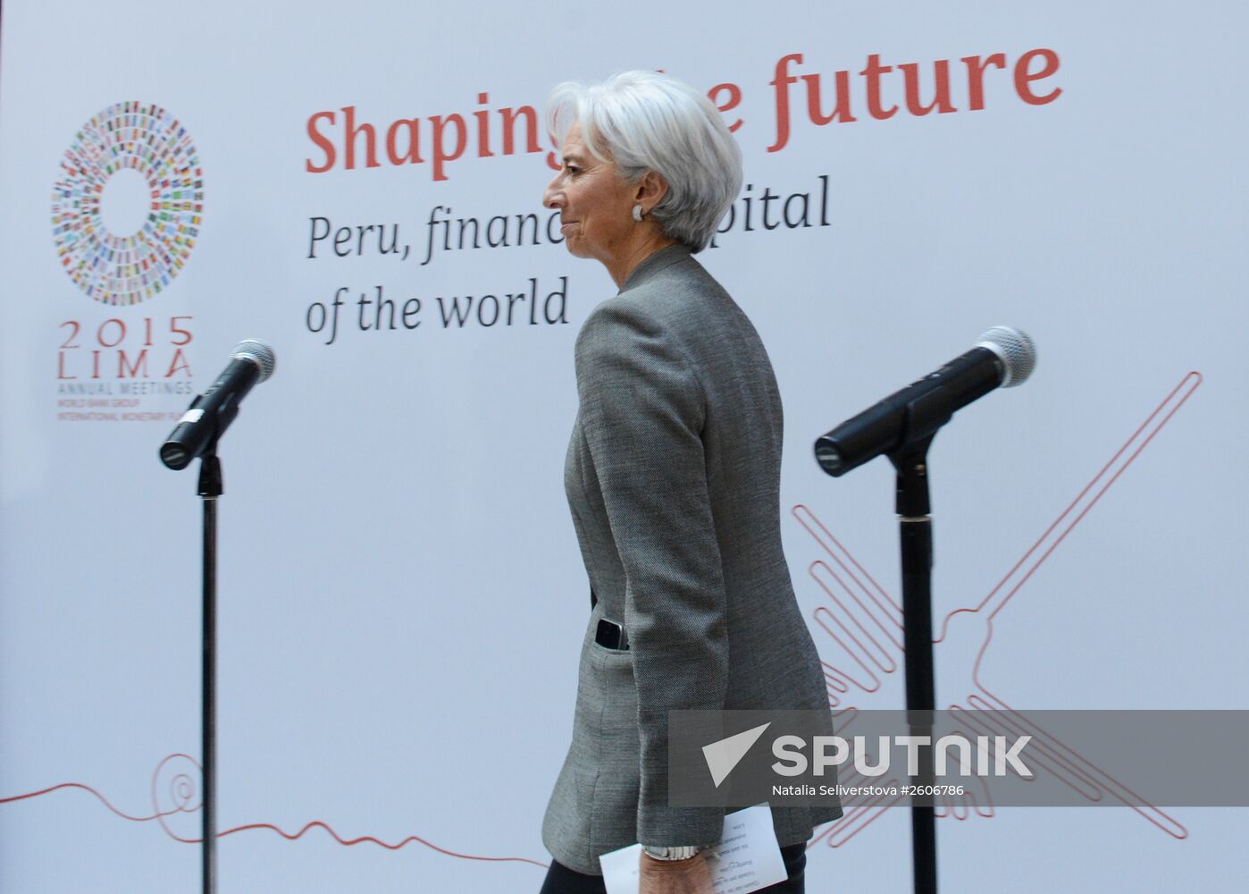 Press briefing by International Monetary Fund Managing Director Christine Lagarde