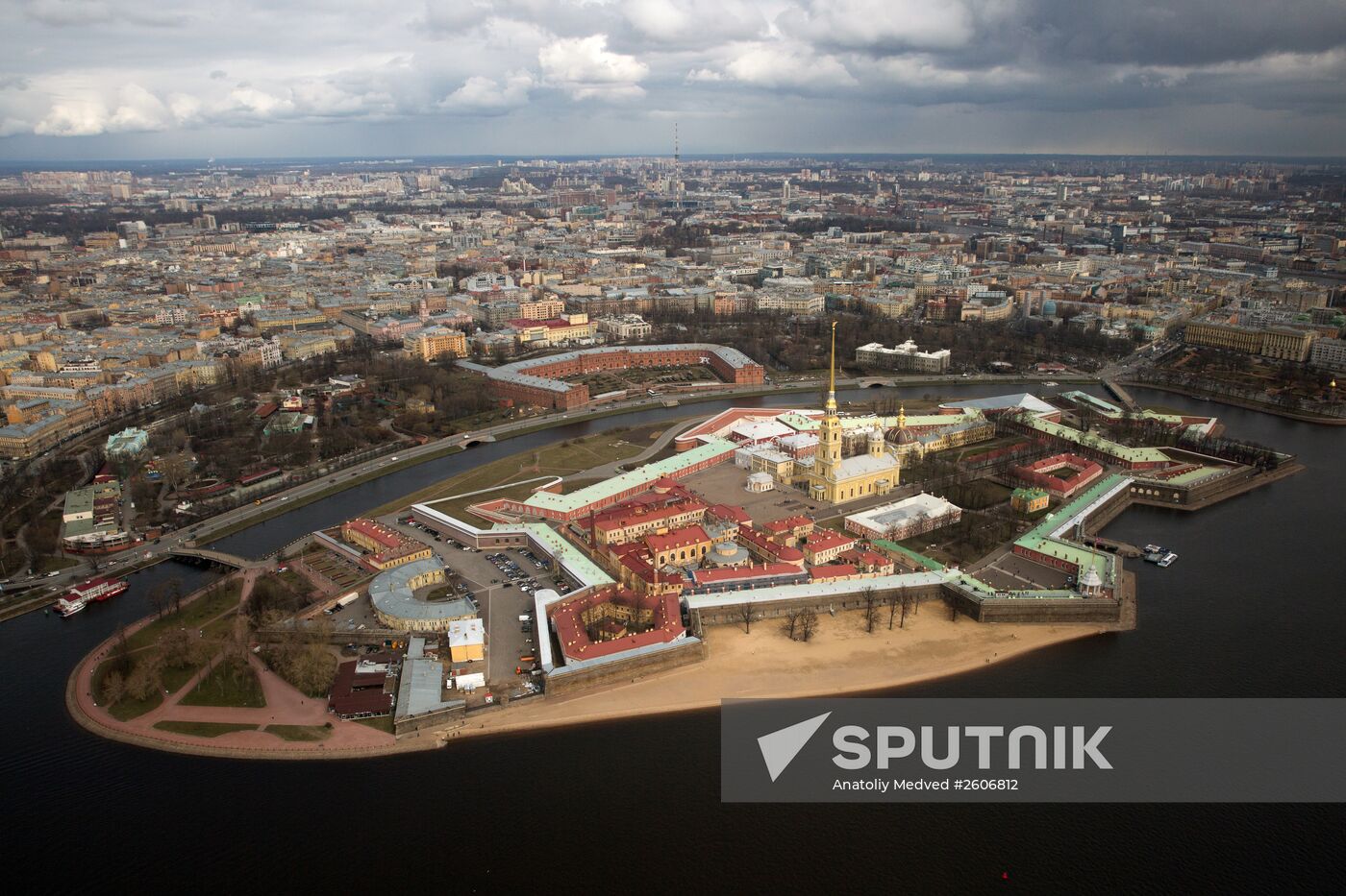 Peter and Paul Fortress in St. Petersburg