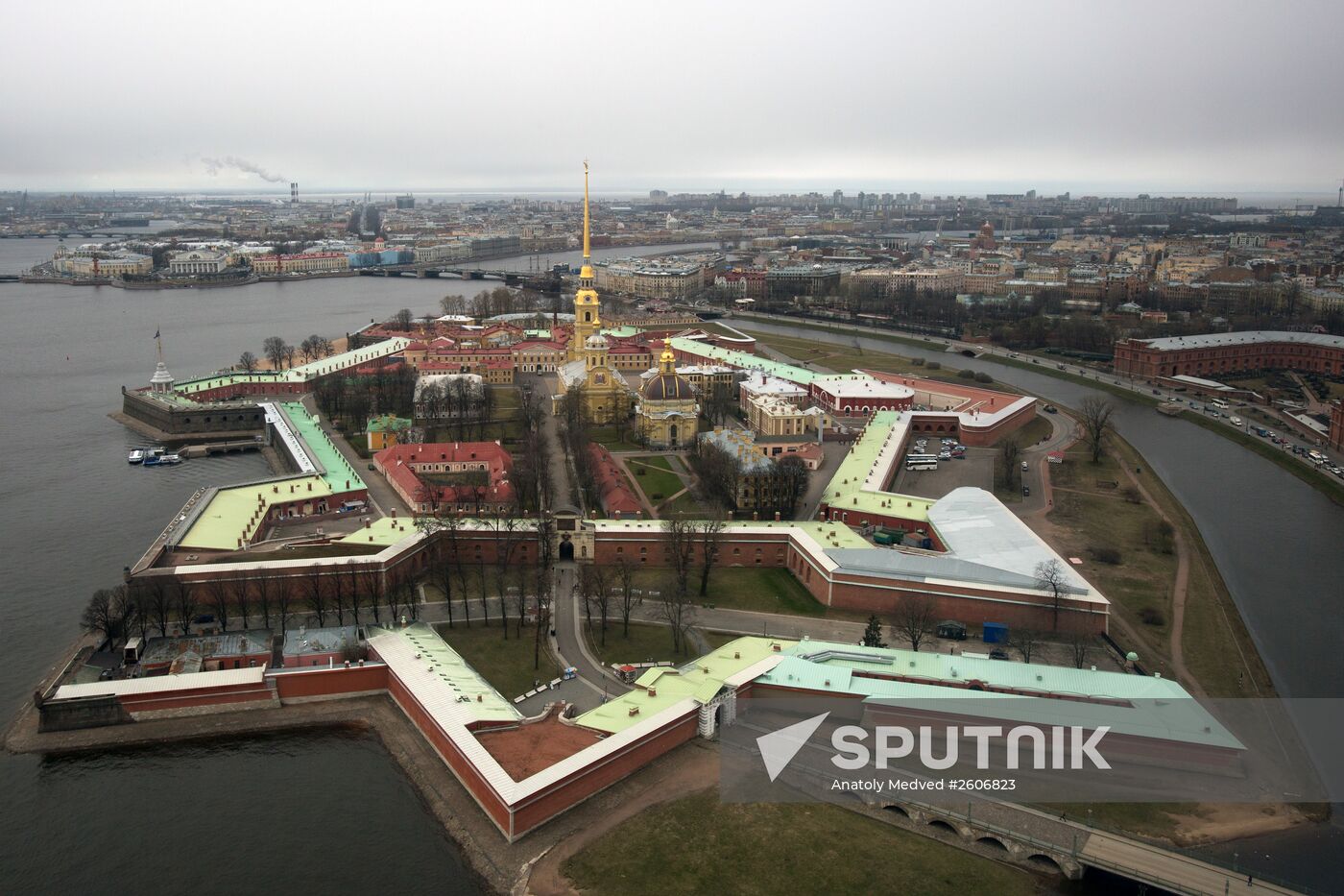 Sts. Peter and Paul Fortress in St. Petersburg