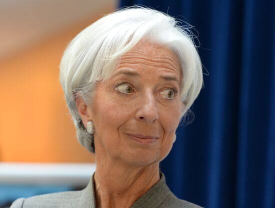 Press briefing by International Monetary Fund Managing Director Christine Lagarde