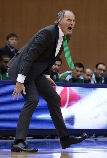 Basketball Euroleague. CSKA vs. Panathinaikos