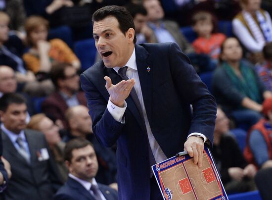 Basketball Euroleague. CSKA vs. Panathinaikos
