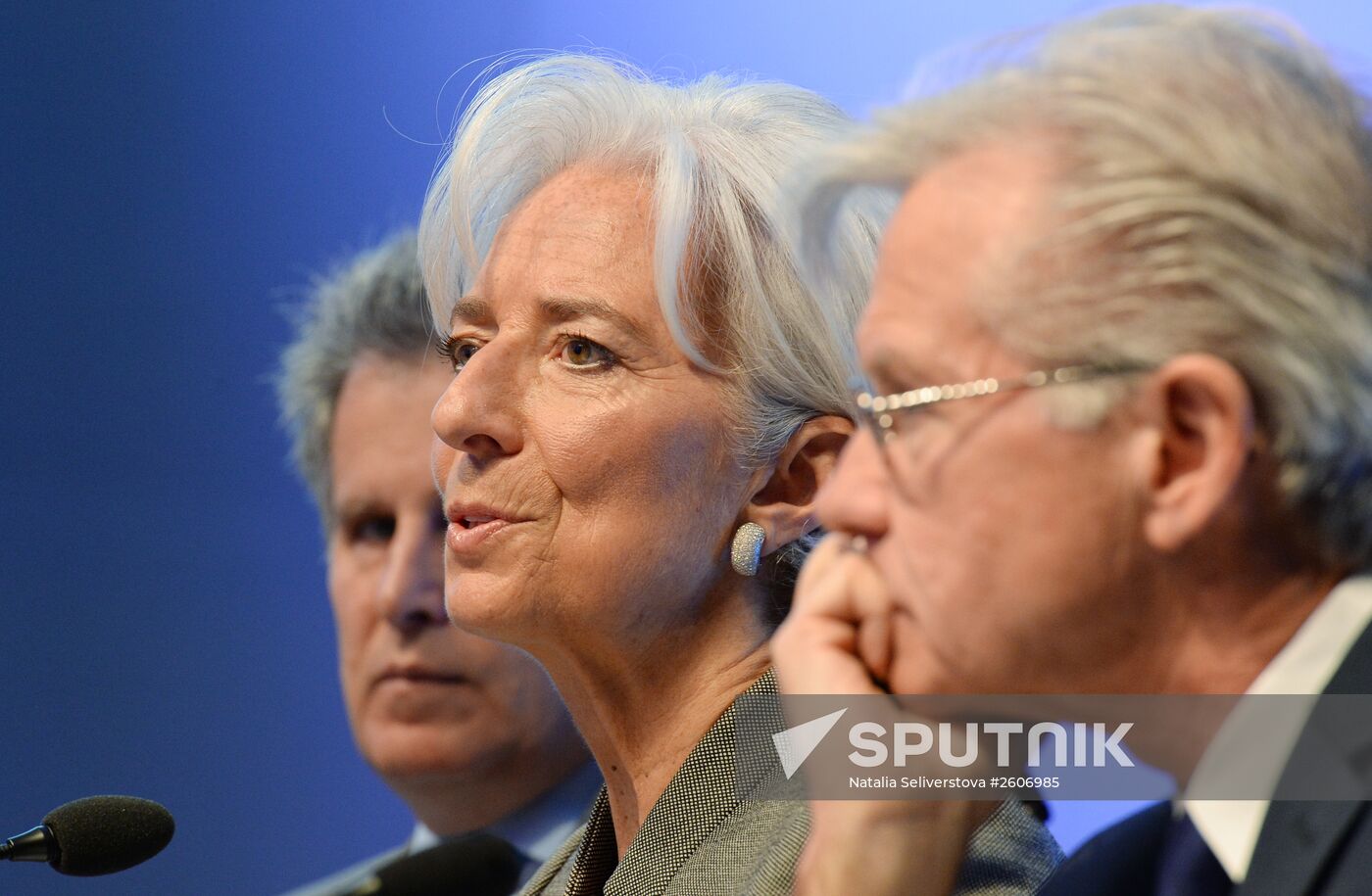 Press briefing by International Monetary Fund Managing Director Christine Lagarde