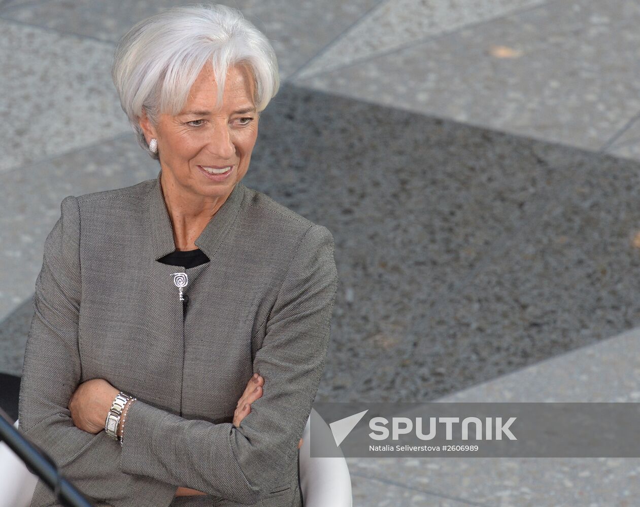 Press briefing by International Monetary Fund Managing Director Christine Lagarde