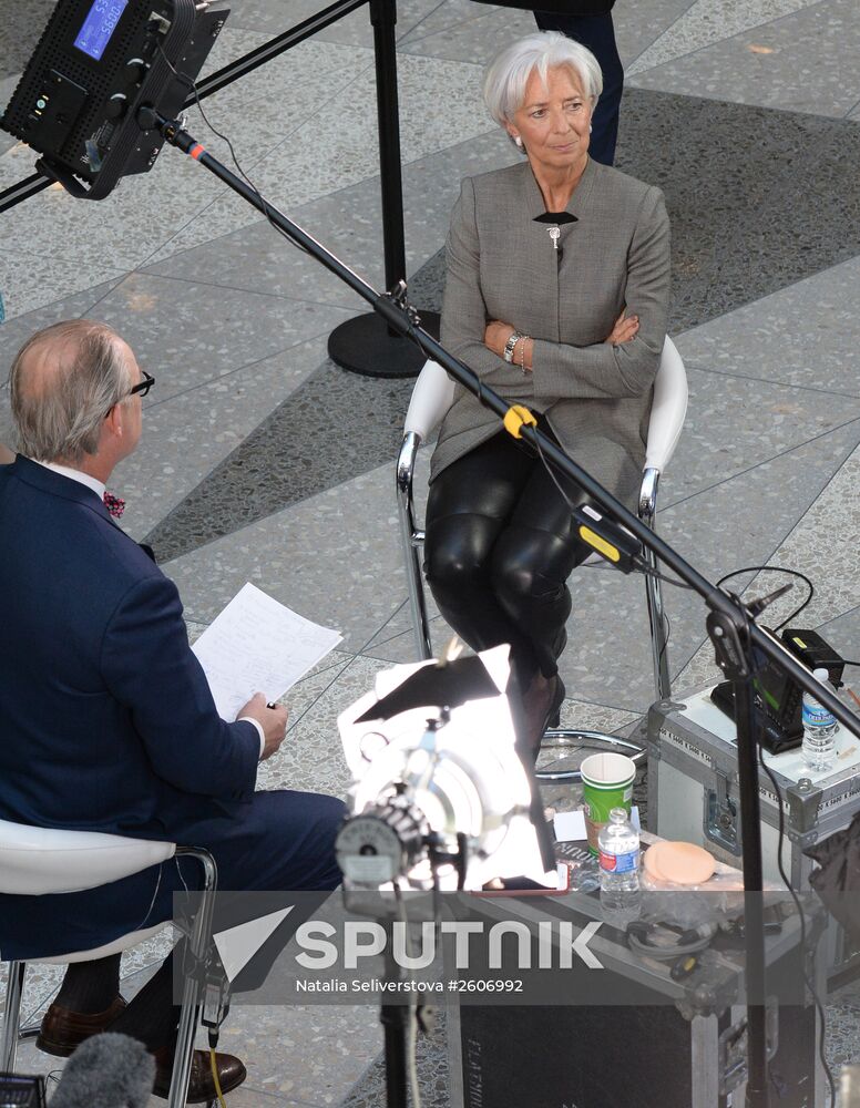 Press briefing by International Monetary Fund Managing Director Christine Lagarde