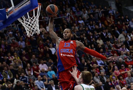 Basketball Euroleague. CSKA vs. Panathinaikos