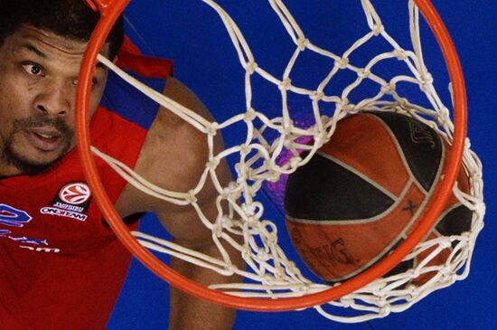 Basketball Euroleague. CSKA vs. Panathinaikos