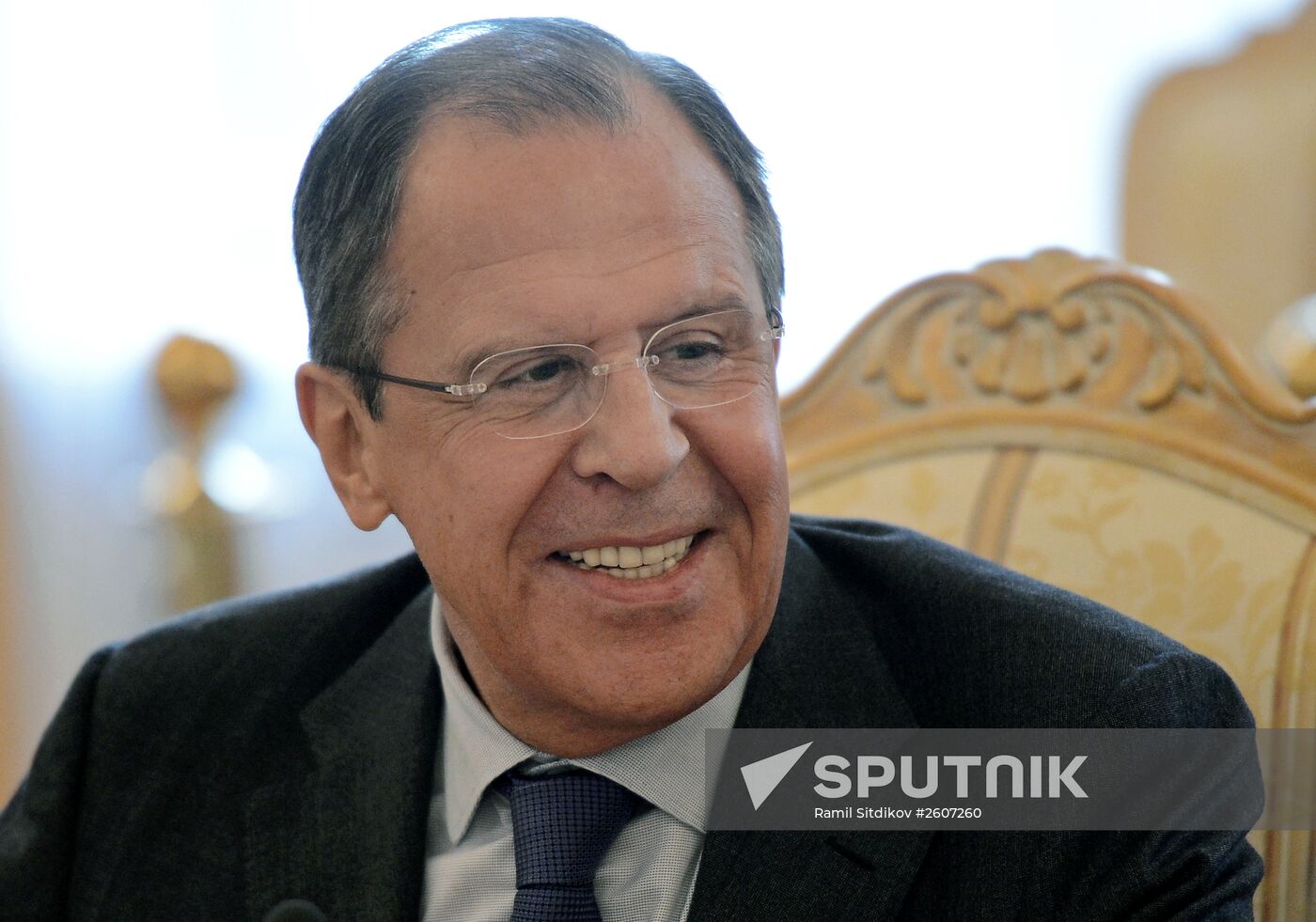 Foreign Minister Sergei Lavrov meets with Zambian counterpart
