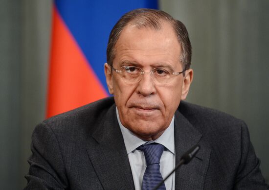 Foreign Minister Sergei Lavrov meets with Zambian counterpart