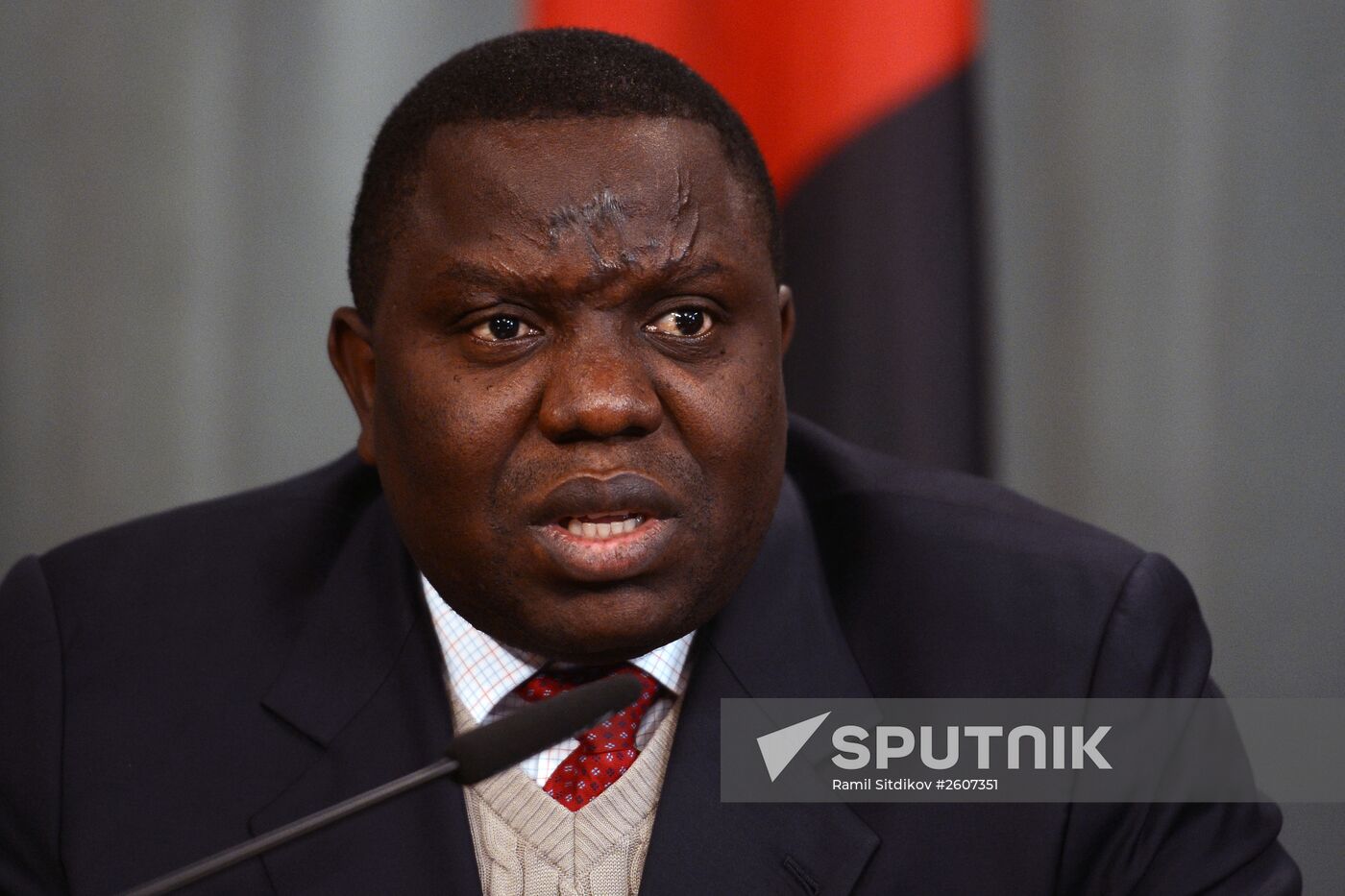 Foreign Minister Sergei Lavrov meets with Zambian counterpart