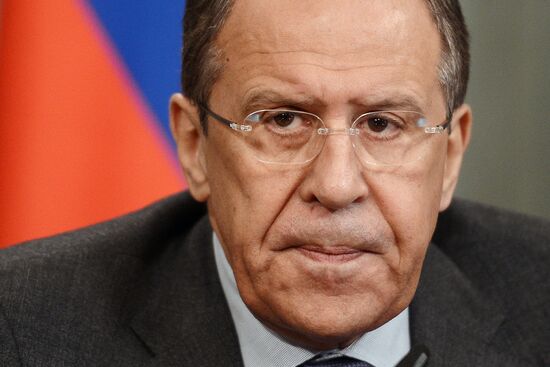 Foreign Minister Sergei Lavrov meets with Zambian counterpart