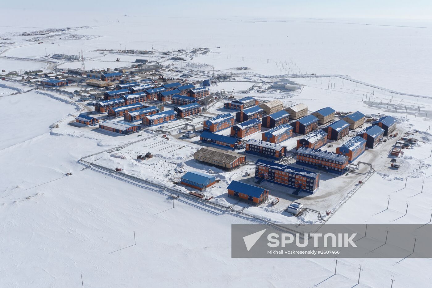 LNG plant construction in Yamal