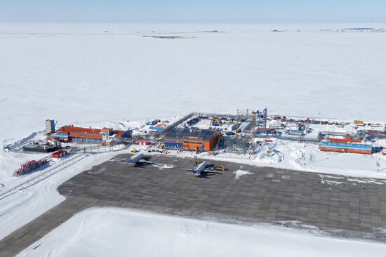 LNG plant construction in Yamal