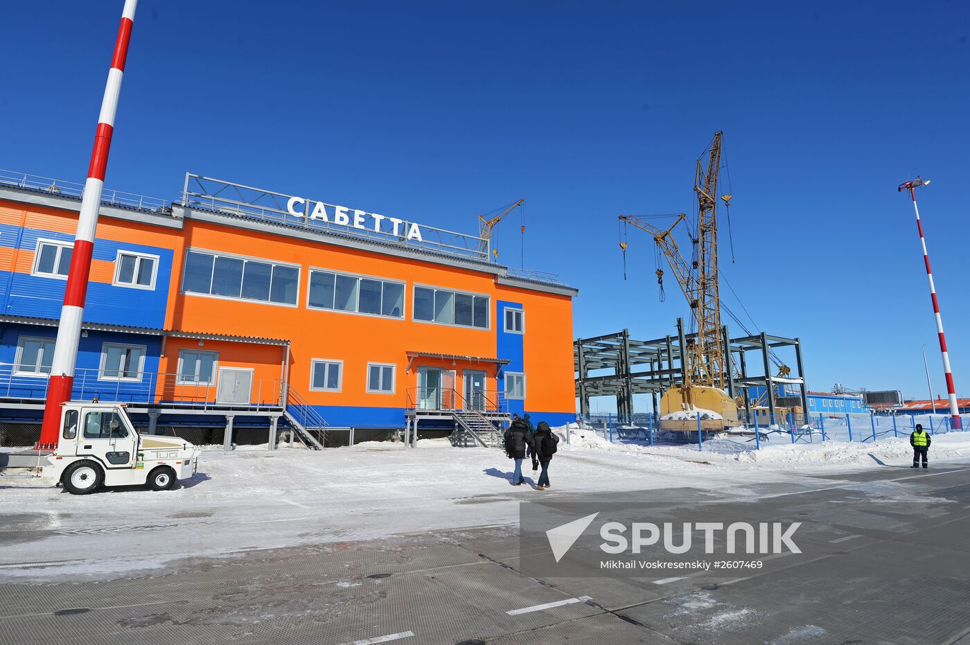 LNG plant construction in Yamal