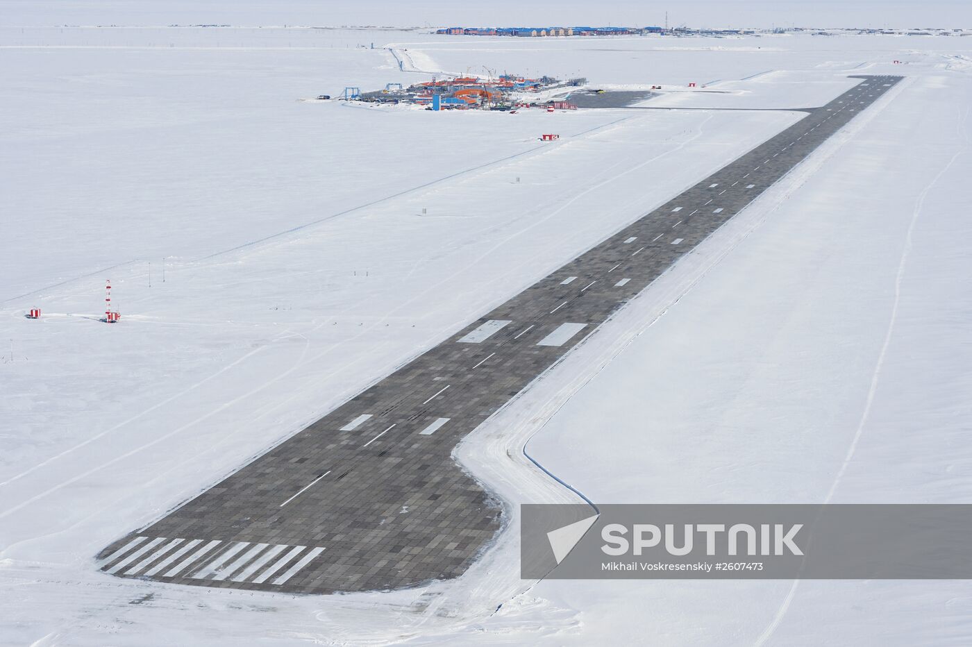LNG plant construction in Yamal