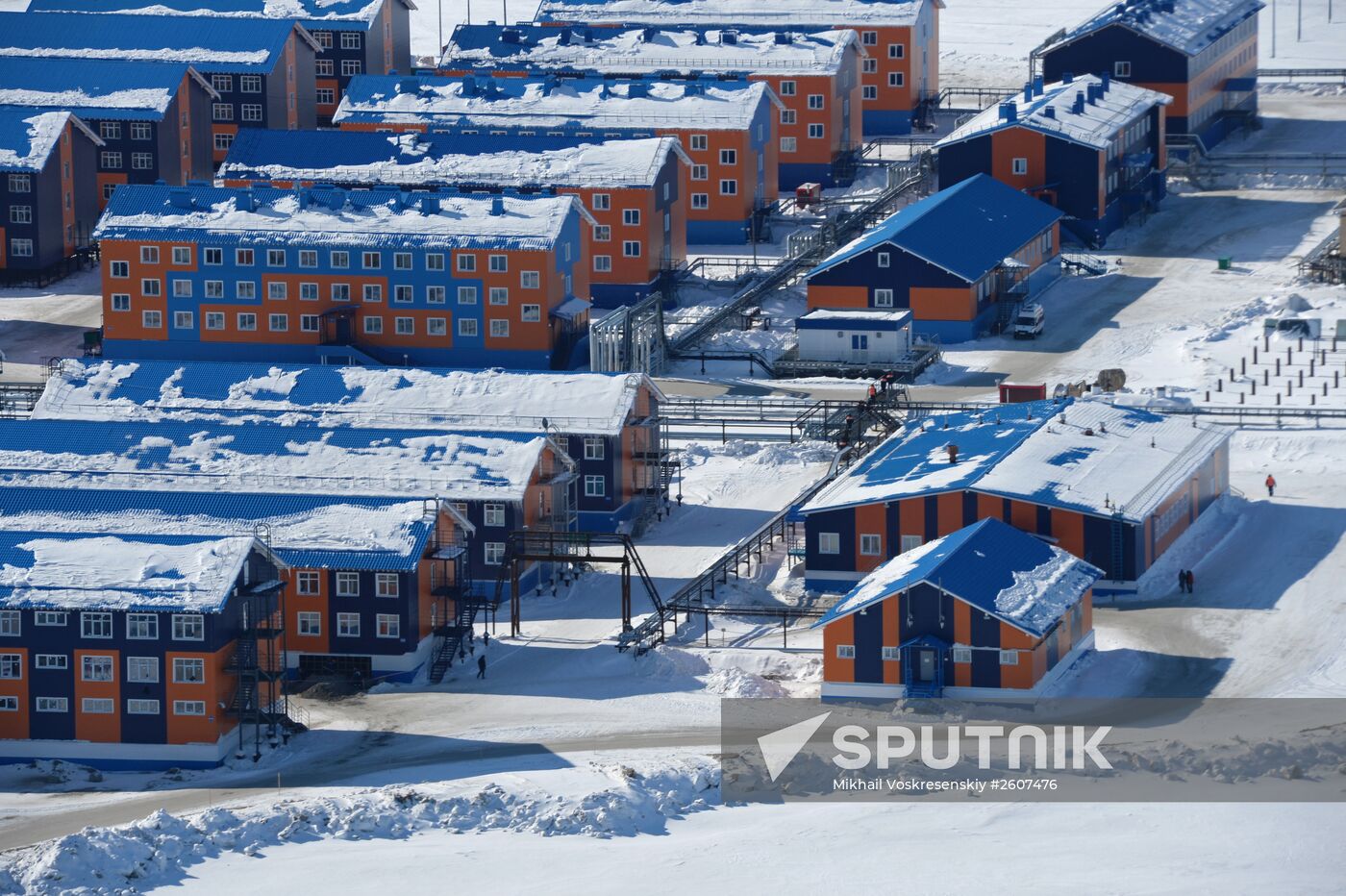 LNG plant construction in Yamal