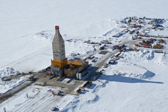 LNG plant construction in Yamal