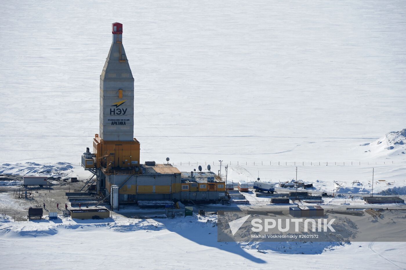 LNG plant construction in Yamal