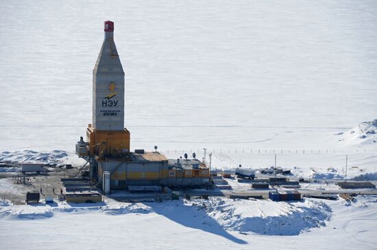 LNG plant construction in Yamal