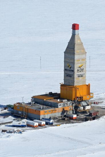 LNG plant construction in Yamal