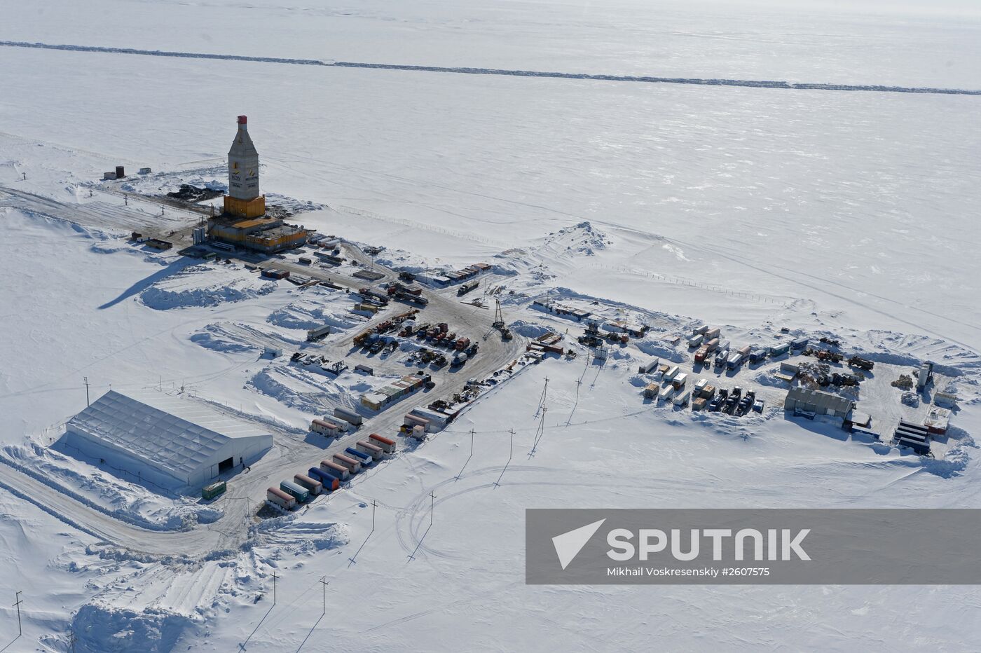 LNG plant construction in Yamal