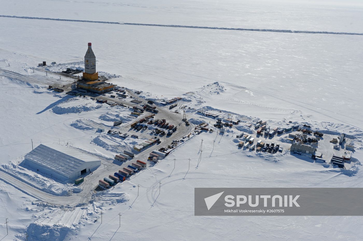 LNG plant construction in Yamal