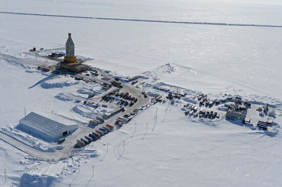 LNG plant construction in Yamal