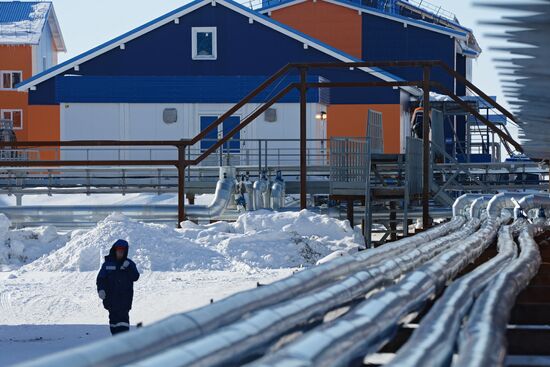 LNG plant construction in Yamal