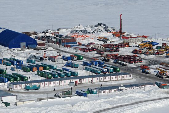 LNG plant construction in Yamal