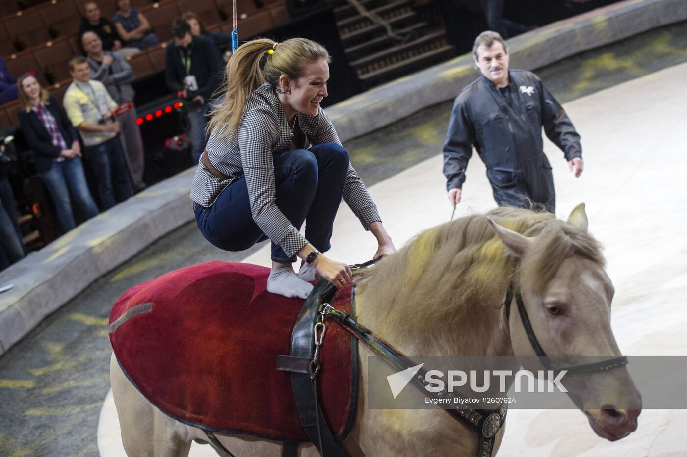 Backstage Secrets workshop at Big Moscow Circus