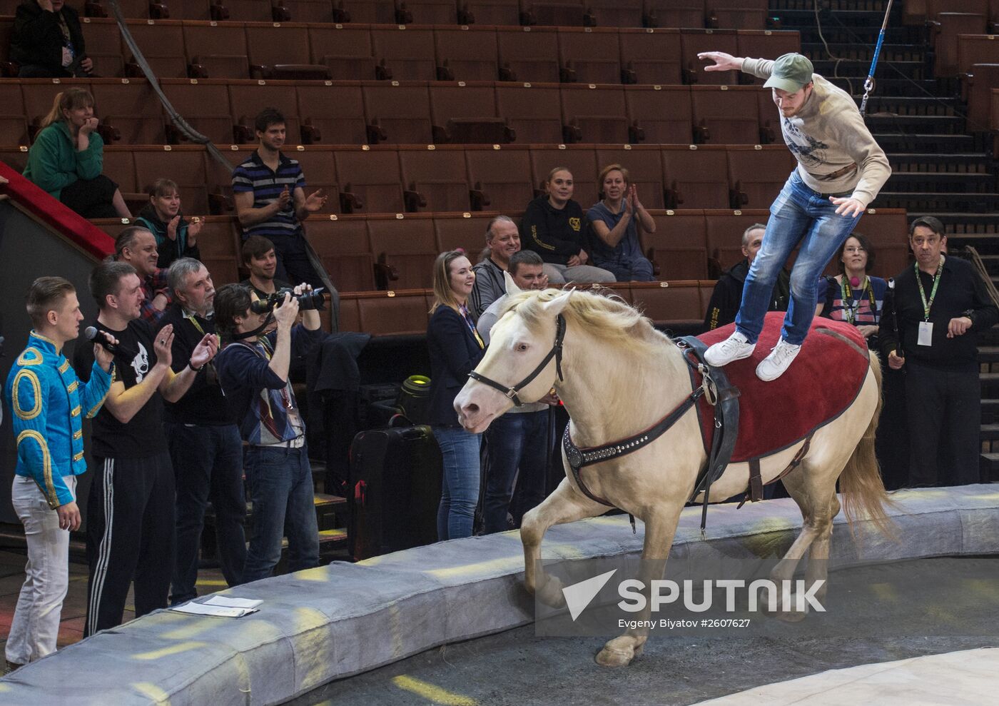 Backstage Secrets workshop at Big Moscow Circus