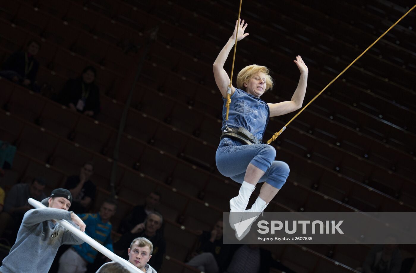 Backstage Secrets workshop at Big Moscow Circus