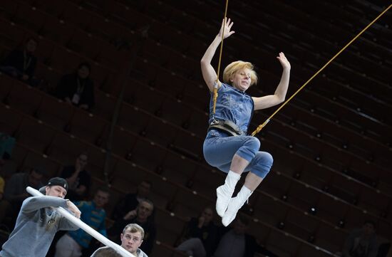 Backstage Secrets workshop at Big Moscow Circus