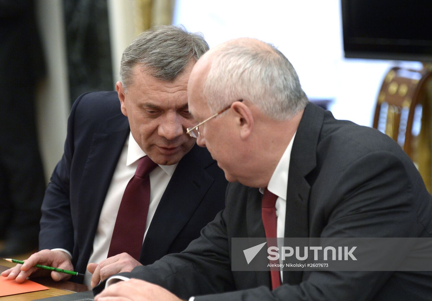 President Putin chairs a meeting of the Military-Industrial Commission