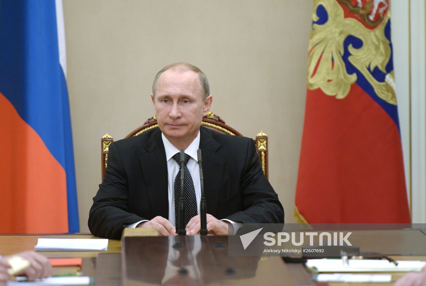 President Putin holds meeting with Russian Security Council permanent members