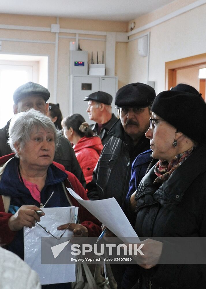 Issuing official papers for wildfire victims in Trans-Baikal Territory
