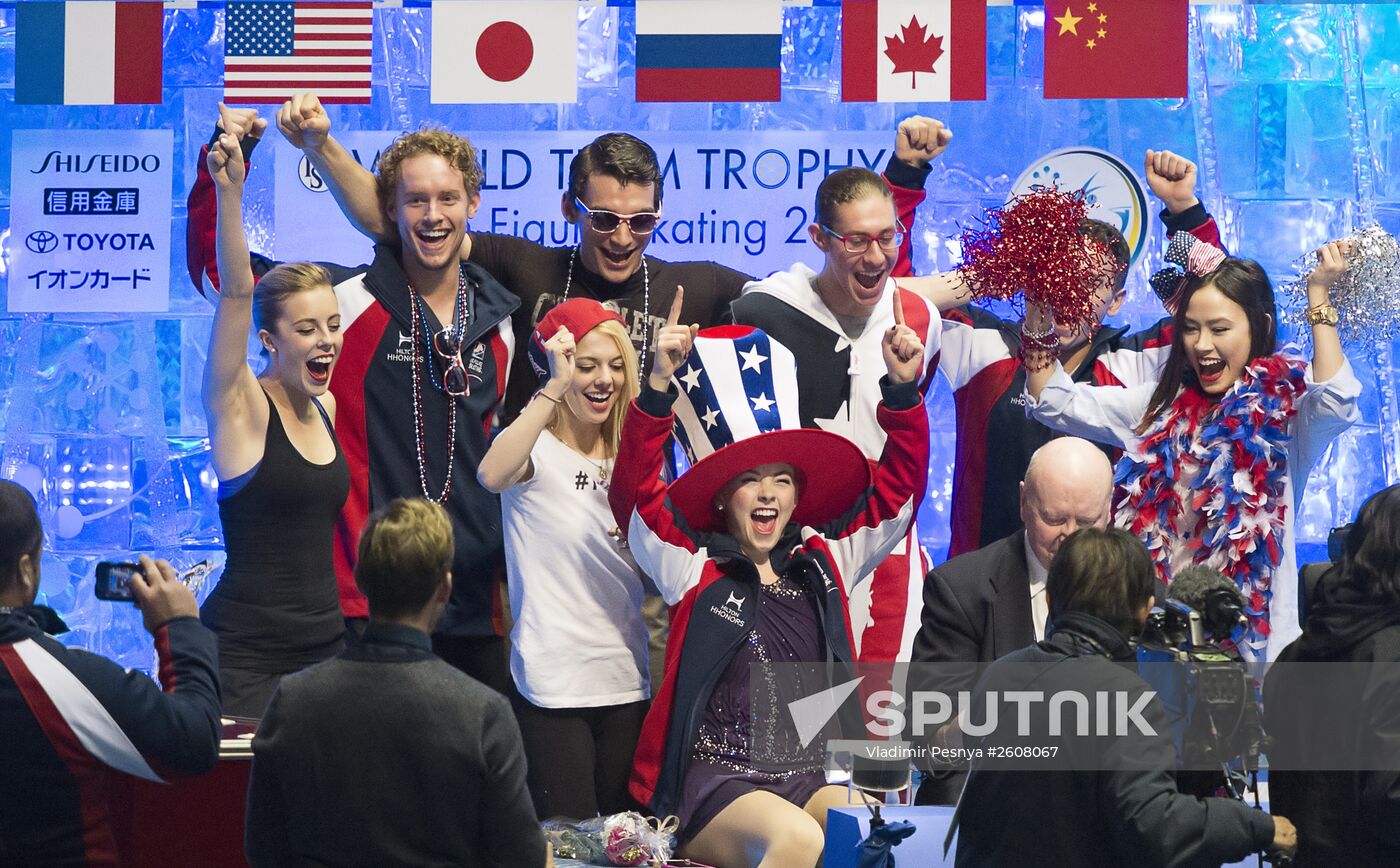 ISU World Team Trophy winners awarded in Tokyo